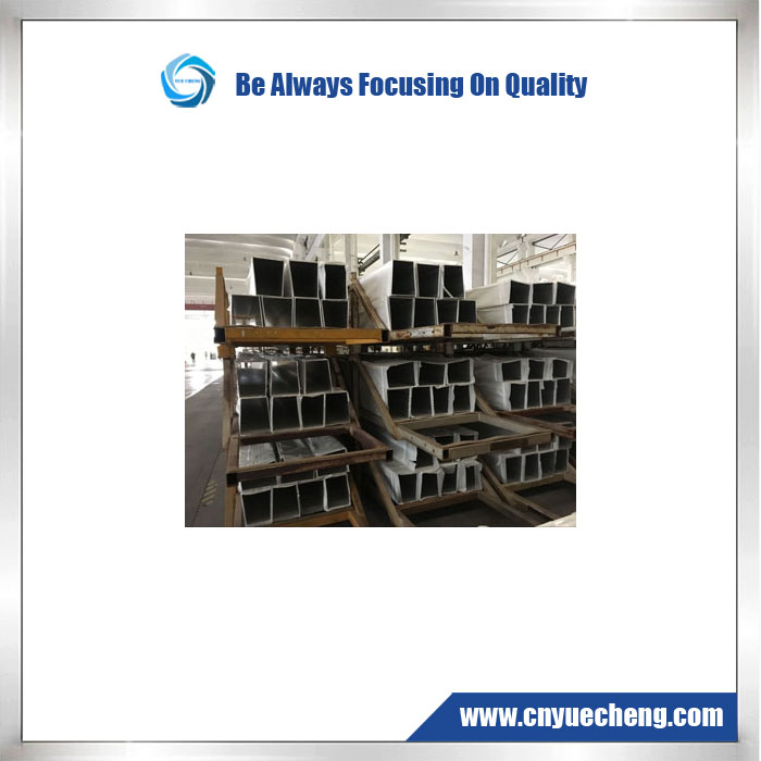 Aluminum Extrusion -- Mutiple Colors Square Aluminum Tube Pipe