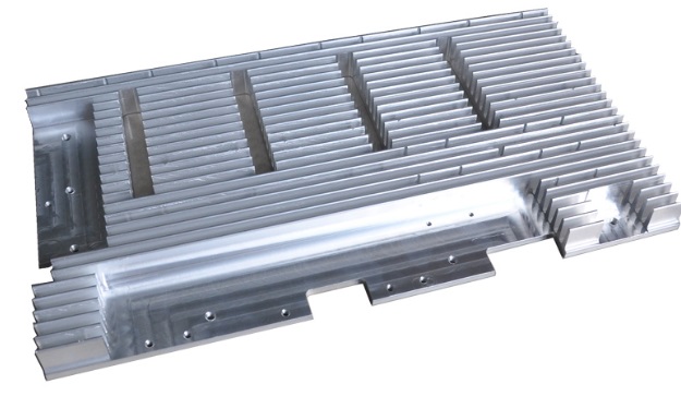Aluminium Profile for Electronic Front Panel with different Anodizing