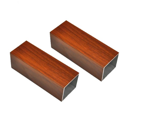 Aluminum Extrusion -- Mutiple Colors Square Aluminum Tube Pipe